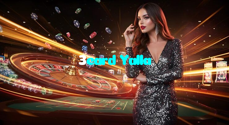 3card Yalla casino presented on mobile device in Pakistan with slots and live games